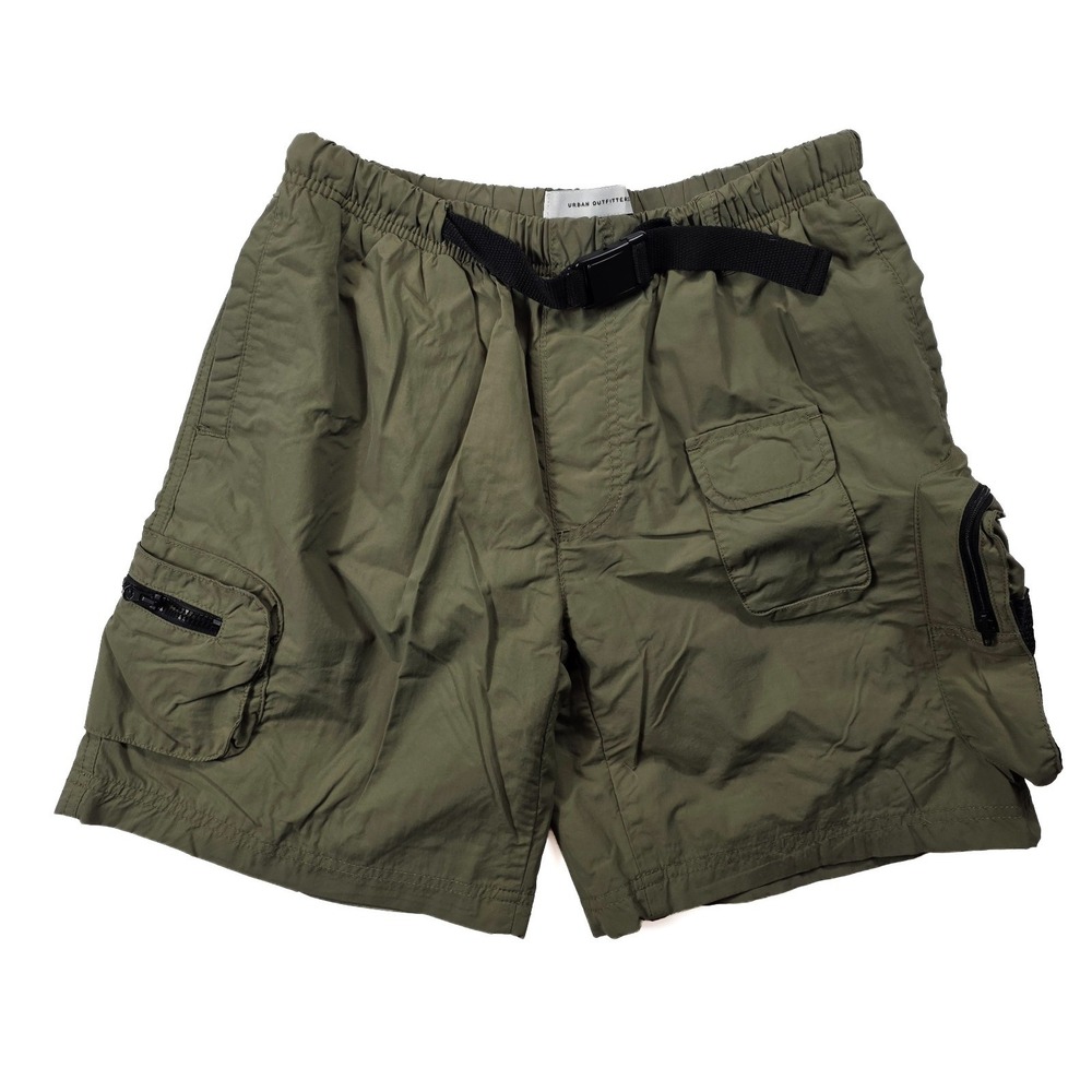 Urban Outfitters UO Green Nylon Cargo Short Men's Size Small